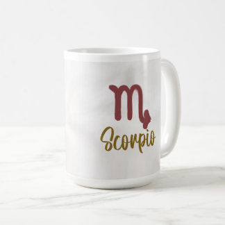 Caneca De Café Scorpio Zodiac Mug