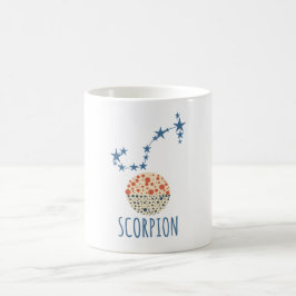 Caneca De Café Scorpion signe astrologique