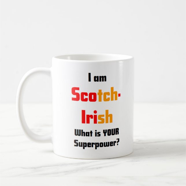 Caneca De Café scotch-irish (Esquerda)