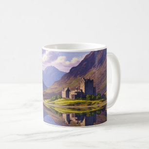 Caneca De Café Scotland Highlands Castle Viagem