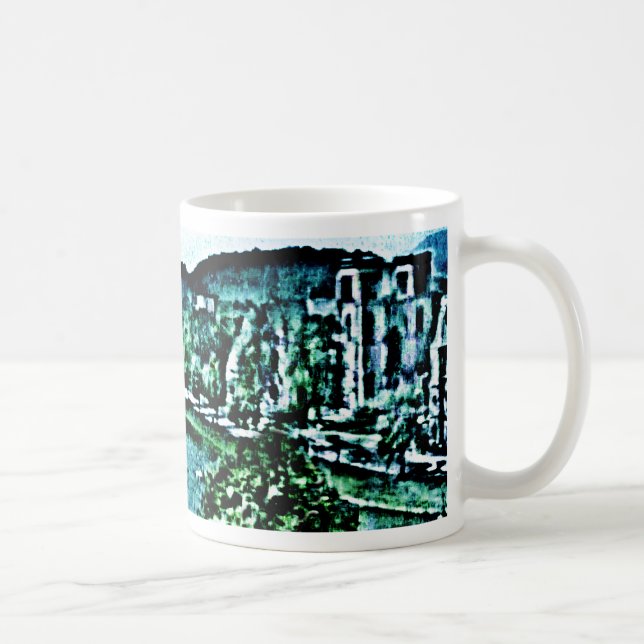 Caneca De Café Scotland Inverness Building jGibney O Museu Zaz (Direita)