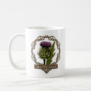 Caneca De Café Scotland Scottish Thistle Celtic Know Provverb