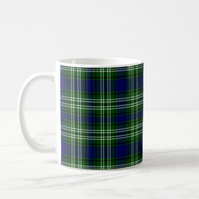 Caneca De Café Scotland Tweedside District Tartan (Esquerda)