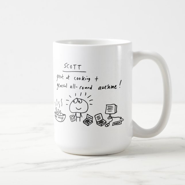 Caneca De Café scott (Direita)