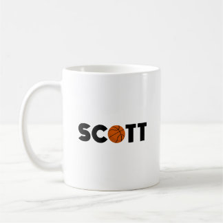 Caneca De Café Scott Basball