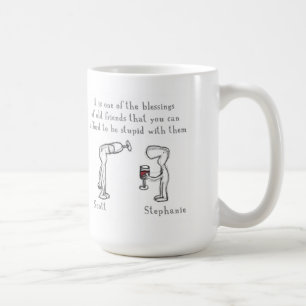 Caneca De Café Scott e Stephanie