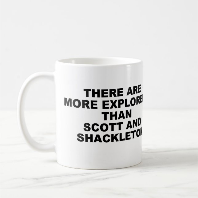 Caneca De Café Scott Shackleton Mug (Esquerda)