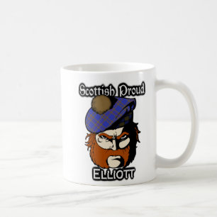 Caneca De Café Scottish Clan Elliott Tartan Scottish