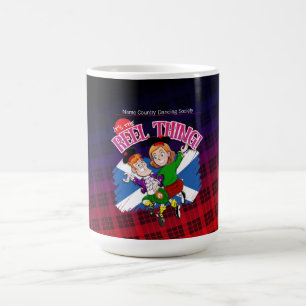 Caneca De Café "Scottish Country Dancing" - É o REEL THING!