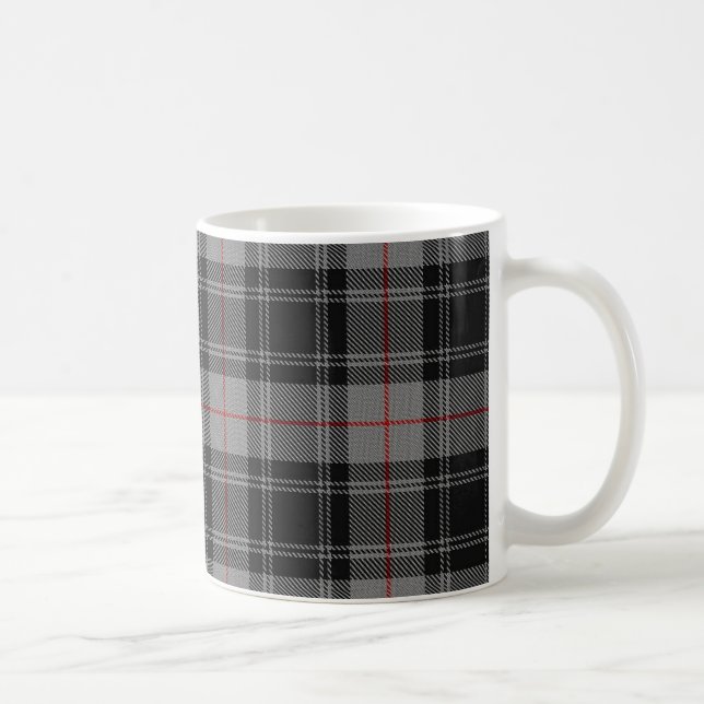 Caneca De Café Scottish do Tartan de Moffat do clã (Direita)