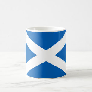 Caneca De Café Scottish Flag (Saltyre) (Scotland Flag)