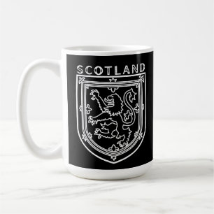 Caneca De Café Scottish Heritage Crest Inspiron, Escócia