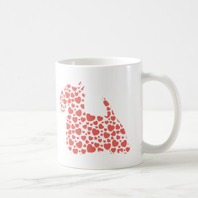 Caneca De Café Scottish Terrier (Direita)