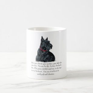 Caneca De Café Scottish Terrier Keepsasaul - Cão MASCULINO