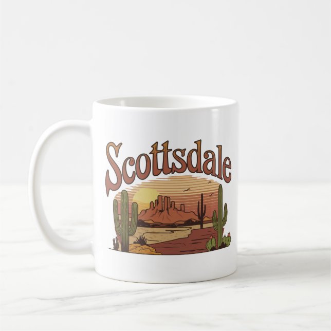 Caneca De Café Scottsdale (Esquerda)