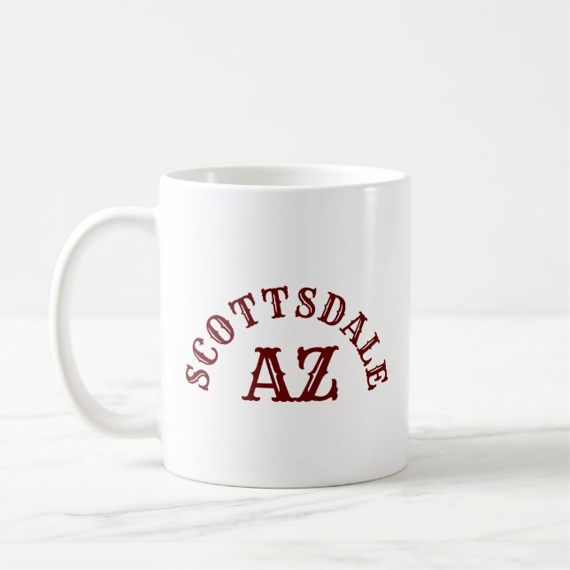 Caneca De Café Scottsdale, Arizona (Esquerda)