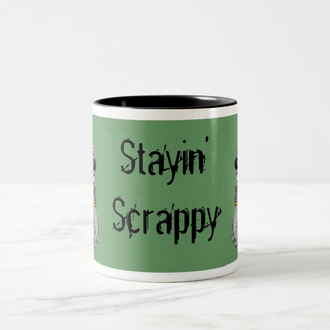 Caneca de café Scrappy de Stayin (Centro)