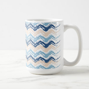 Caneca De Café Scribble ZigZag na costa