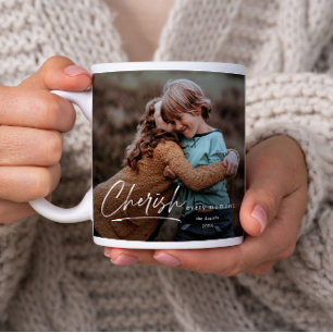 Caneca De Café Script de Apreciar Cada Momento 2 Foto 