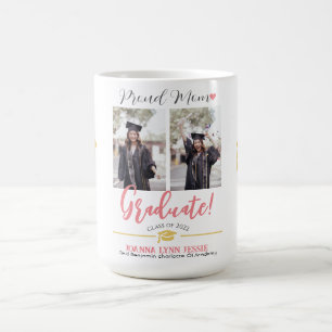 Caneca De Café Script de Obrigados de Boné ouro para gradação ele