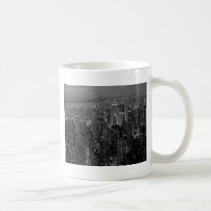 Caneca De Café Script Nova Iorque do Vintage Old Style