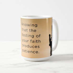 Caneca De Café Scripting Mug James 1:3