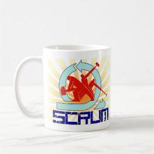 Caneca De Café Scrum/ágil - é você ágil?