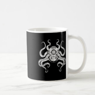 Caneca De Café Scuba Diver Ocean Animal Aquarist Gift Kraken Octo