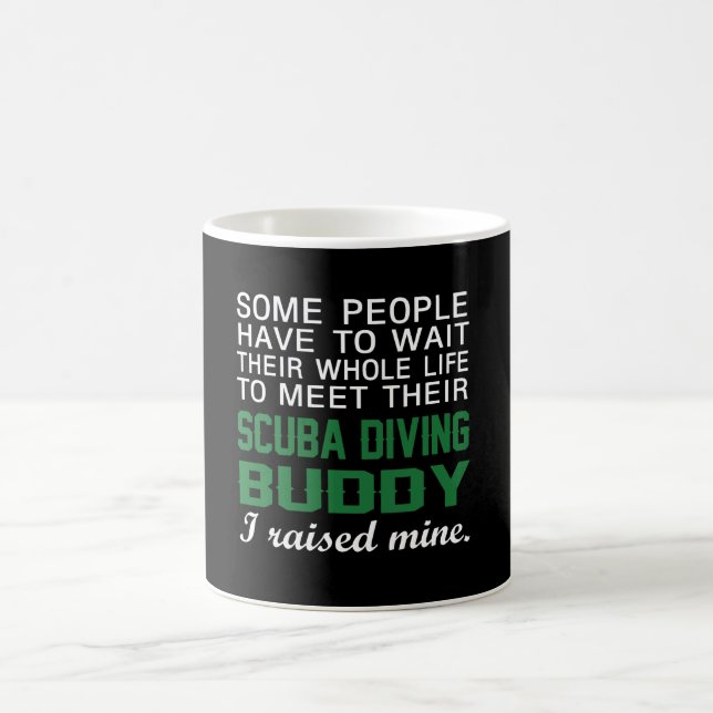 Caneca De Café Scuba Diving Buddy (Centro)