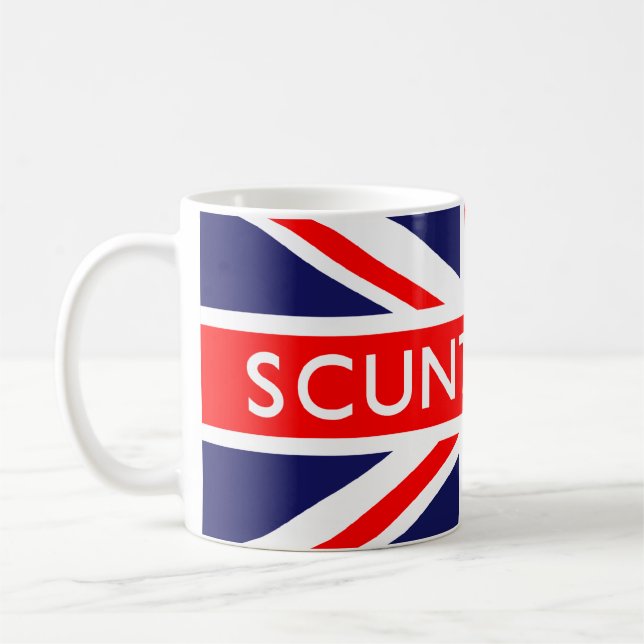 Caneca De Café Scunthorpe UK Flag (Esquerda)