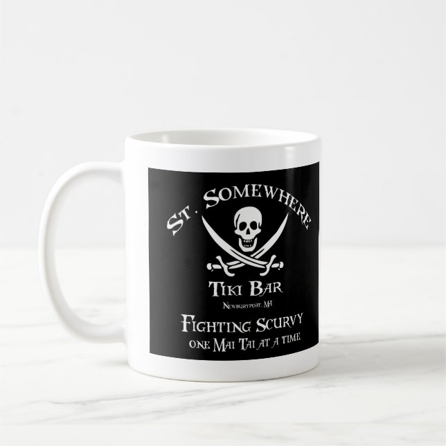 Caneca de café Scurvy de combate (Esquerda)