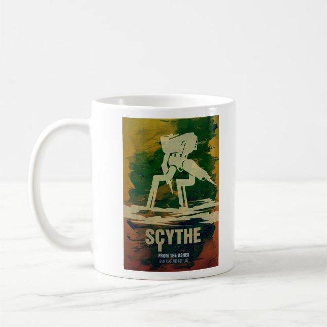 Caneca De Café Scythe - Jogo do Conselho - Estilo de Poster de Fi (Esquerda)