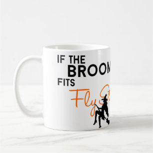 Caneca De Café Se a vassoura cabe, voe-a