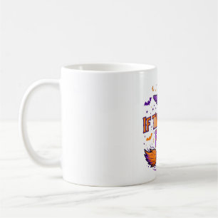 Caneca De Café Se a Vassoura Serve, Camisa de Halloween de Bruxa