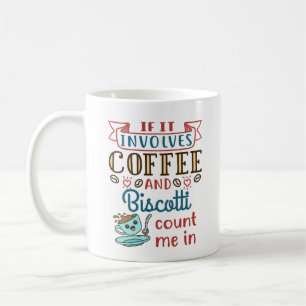 Caneca De Café Se envolver café e biscoitos, conte comigo