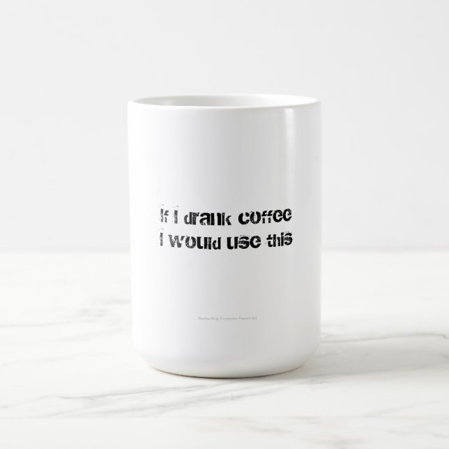 Caneca De Café Se eu bebi o café (Centro)