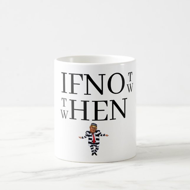 Caneca de Café Se Não Agora (Centro)