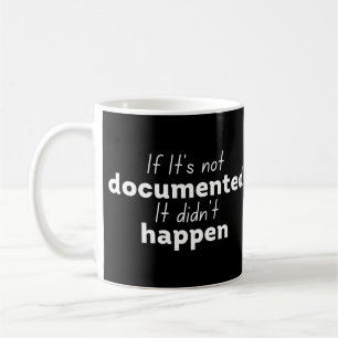 Caneca De Café Se não está documentado Não aconteceu