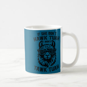 Caneca De Café Se não gritar tuah não vou falar tuah lhama grita