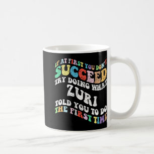 Caneca De Café Se no início você não tiver sucesso tente fazer o 