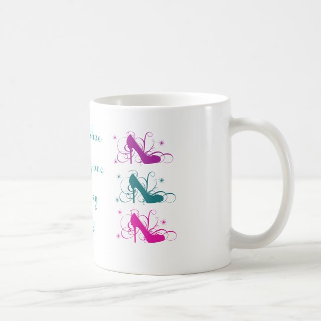 Caneca De Café Se O Calçado Ajustado Mug (Direita)