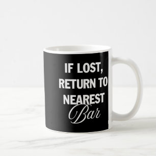 Caneca De Café Se Perdido Devolver Ao Bar Mais Próximo Clube de B