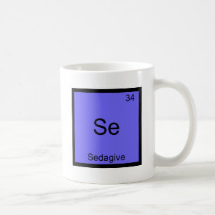 Caneca De Café Se - Sedagive Camiseta Divertida do Símbolo do Ele