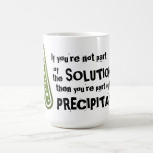 Caneca De Café Se Você Não Faz Parte da Solução