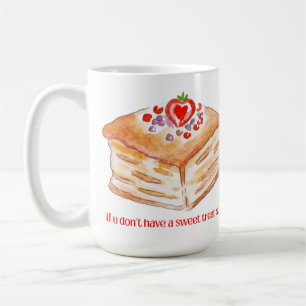 Caneca De Café Se Você Não Tem um Doce STFU Design Fofo