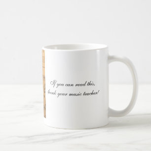 Caneca De Café Se você pode ler este, agradeça a seu professor 
