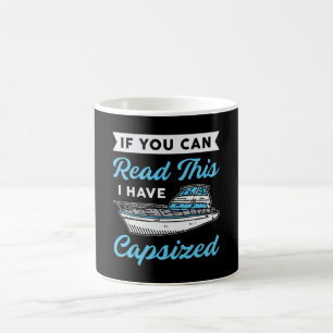 Caneca De Café Se Você Puder Ler Este Barco De Navegação De Embar