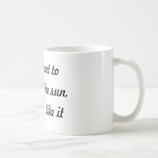 Caneca De Café Se você quer brilhar como o sol, primeiro queime c