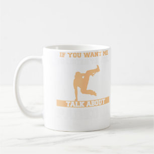 Caneca De Café Se Você Quer Que Eu Ouça Você Falar Sobre Parkour