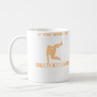 Caneca De Café Se Você Quer Que Eu Ouça Você Falar Sobre Parkour
